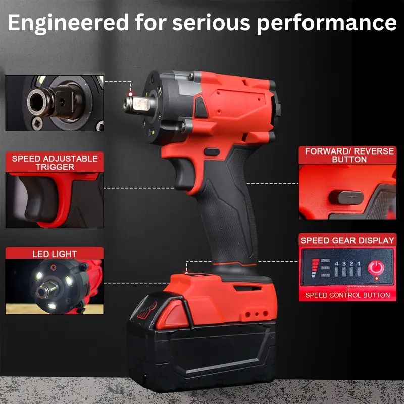 Compact Impact Wrench Pro