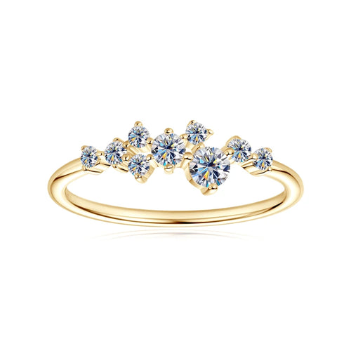 The Clara Moissanite Ring
