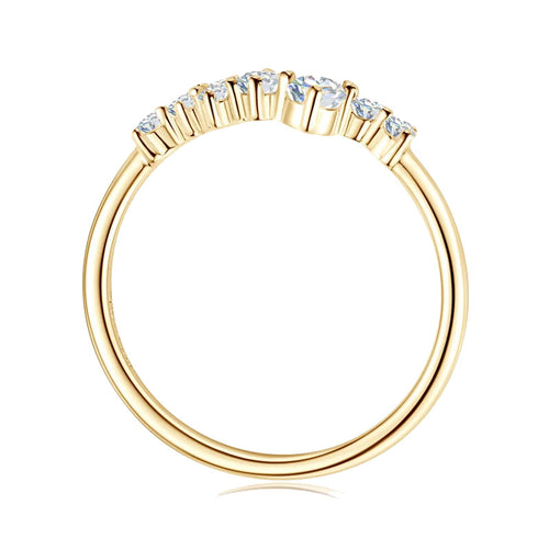 The Clara Moissanite Ring