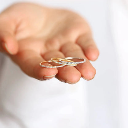 The Brigitte Stackable Half Band - Solstice