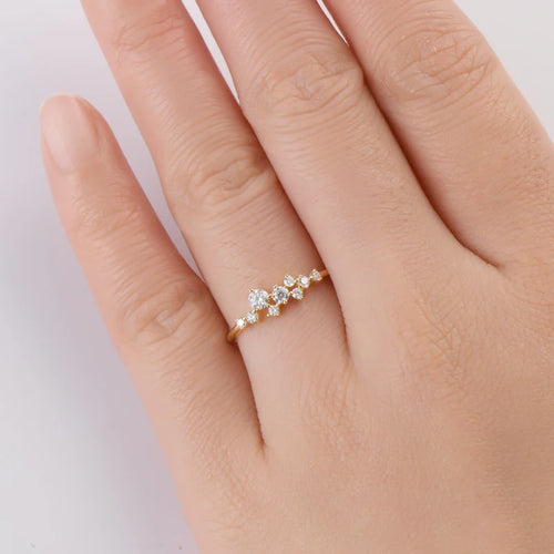 The Clara Moissanite Ring