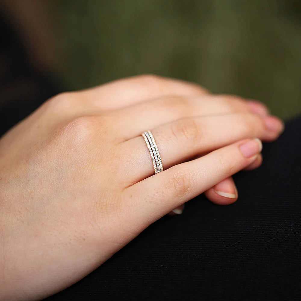 The Brigitte Stackable Half Band - Solstice