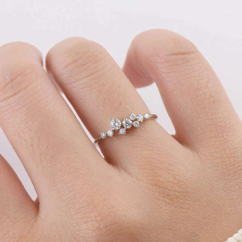 The Clara Moissanite Ring