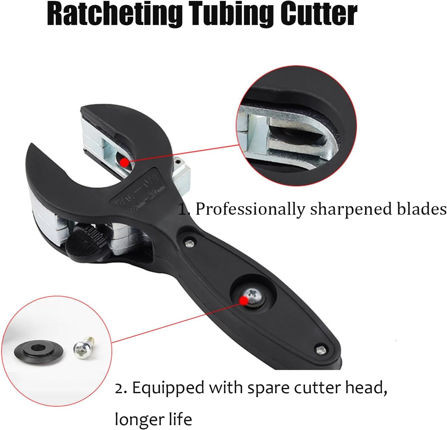 PipeJaws™ Ratcheting Pipe Cutter