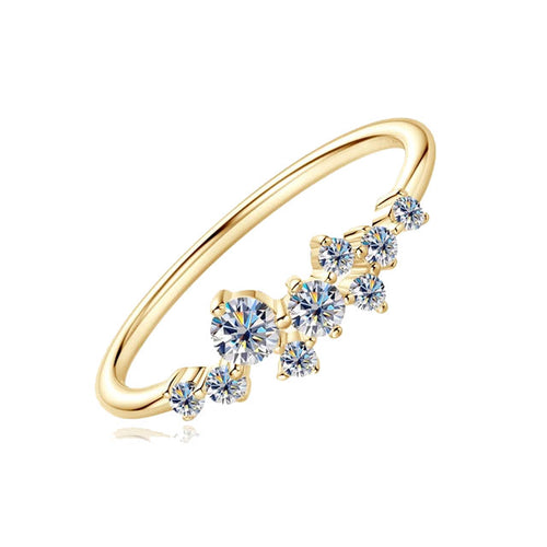 The Clara Moissanite Ring