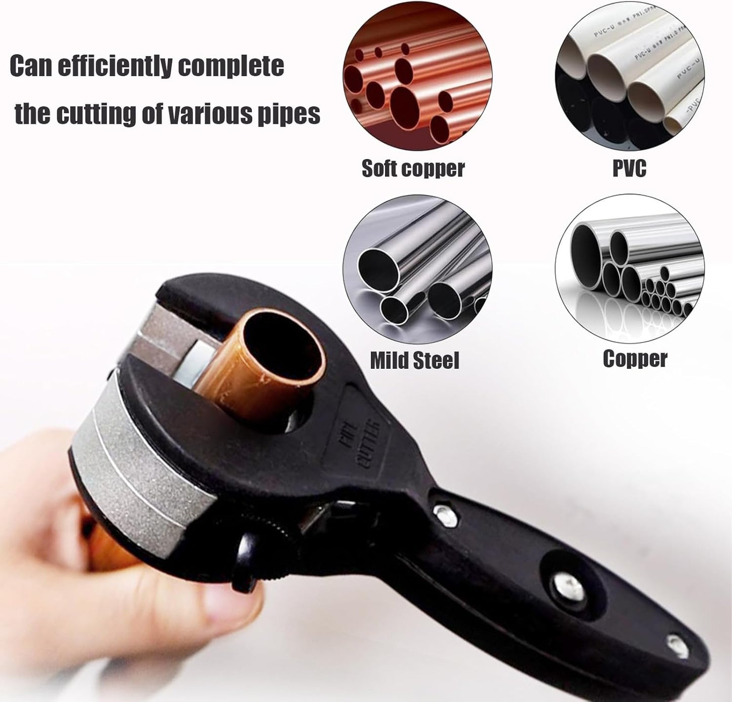 PipeJaws™ Ratcheting Pipe Cutter