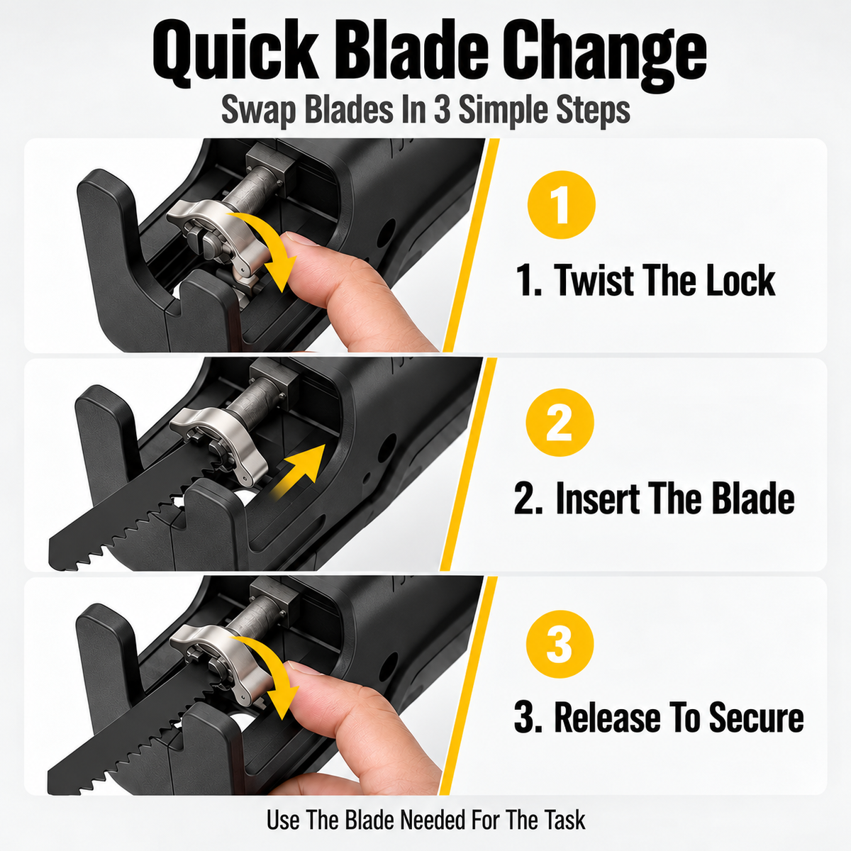 VersaCut™ | Drill-to-Saw Attachment