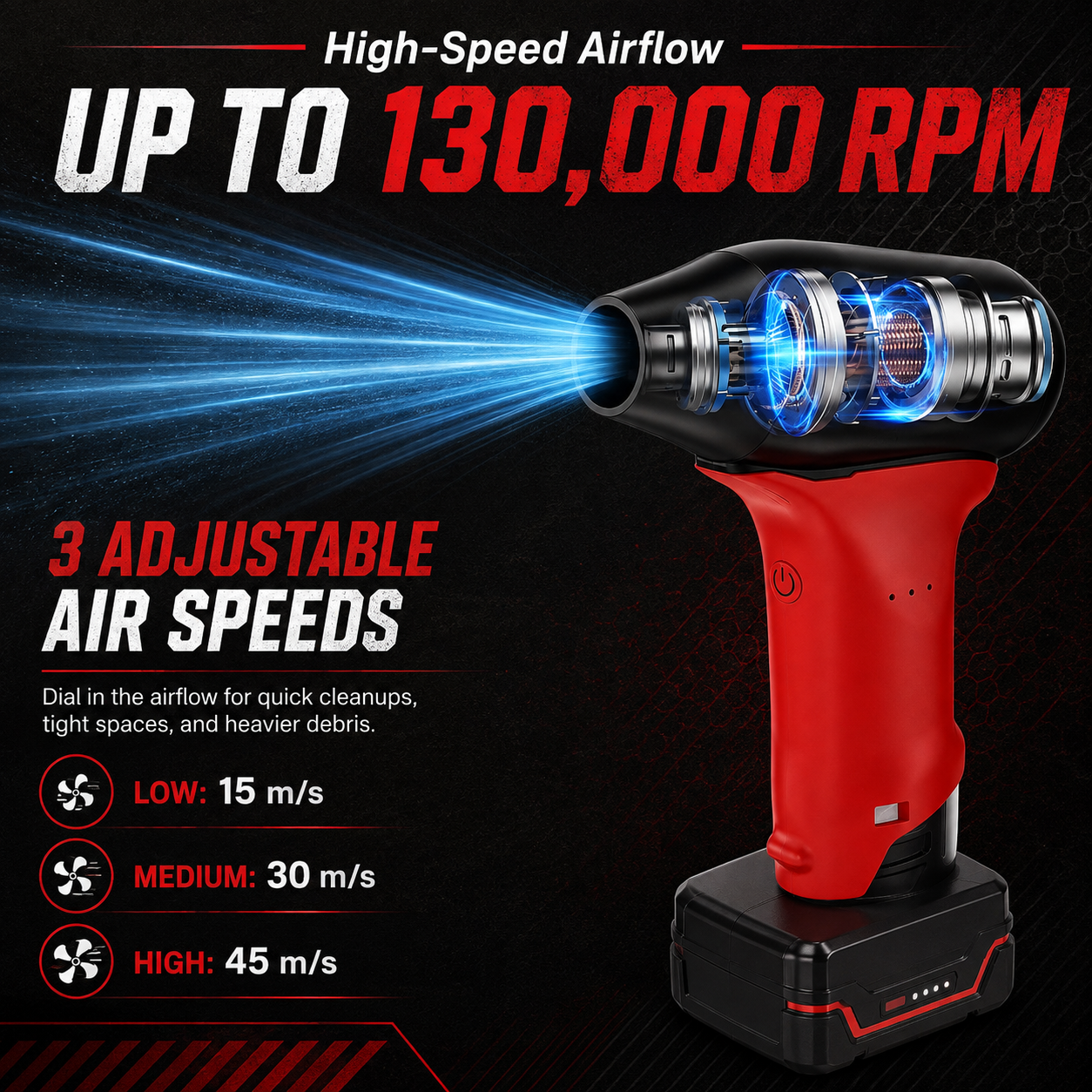 AirBolt™ Cordless Jet Blower