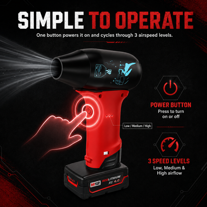 AirBolt™ Cordless Jet Blower