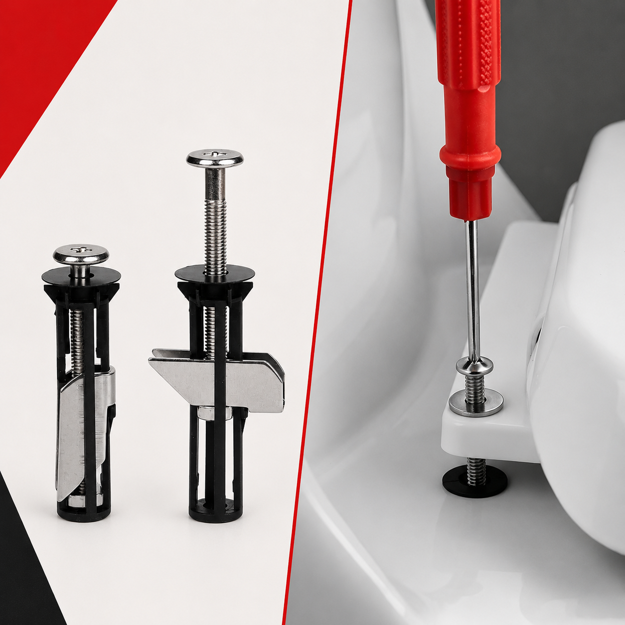 SeatLock™ Universal Toilet Seat Fixing Kit