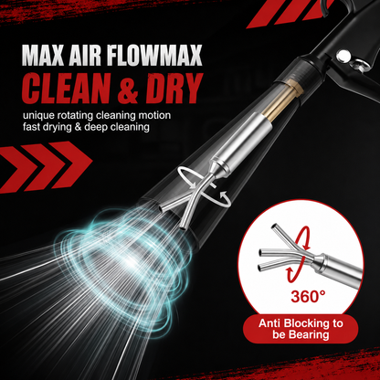 DeepBlast 360™ High-Pressure Car Interior Air Blaster