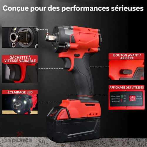 Clé à Chocs Compacte Pro