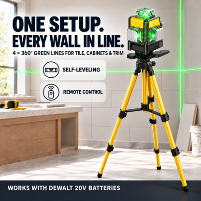 SLS Line360™ | 4×360° Green Laser Level