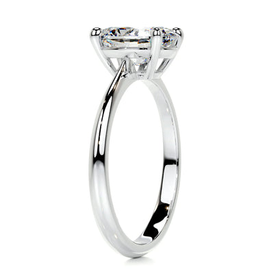 The Emma Oval Cut Moissanite Solitaire Ring - Solstice