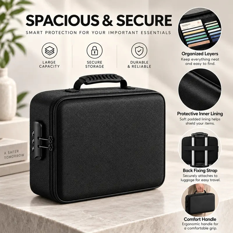 EmberGuard┃Fire-Proof Document Bag